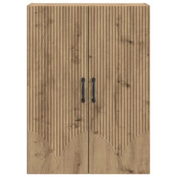 Wandschrank 66 x 34,5 x 90 cm Holzwerkstoff Artisan-Eiche