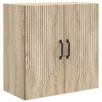 Wandschrank 59 x 31 x 60 cm Holzwerkstoff Sonoma-Eiche
