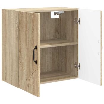 Wandschrank 59 x 31 x 60 cm Holzwerkstoff Sonoma-Eiche