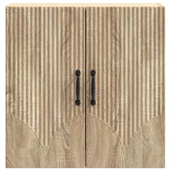 Wandschrank 59 x 31 x 60 cm Holzwerkstoff Sonoma-Eiche