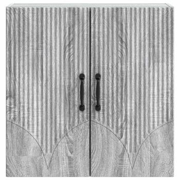 Wandschrank 59 x 31 x 60 cm Holzwerkstoff Sonoma-Grau