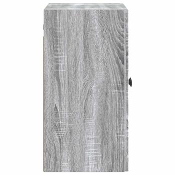 Wandschrank 59 x 31 x 60 cm Holzwerkstoff Sonoma-Grau