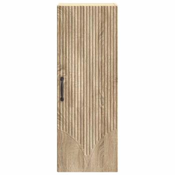 Wandschrank 33 x 34,5 x 90 cm Holzwerkstoff Sonoma-Eiche