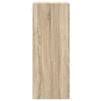 Wandschrank 66 x 34,5 x 90 cm Holzwerkstoff Sonoma-Eiche