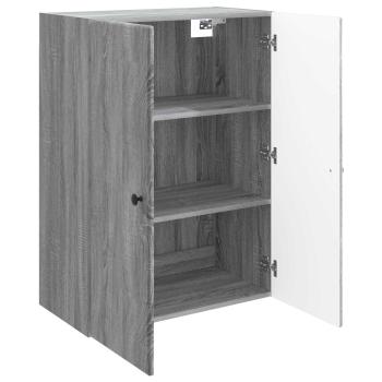 Wandschrank 66 x 34,5 x 90 cm Holzwerkstoff Sonoma-Grau