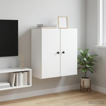 ARDEBO.de - Wandschrank Weiß 59 x 31 x 60 cm Holzwerkstoff