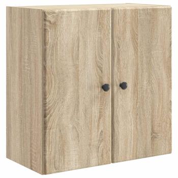 Wandschrank 59 x 31 x 60 cm Holzwerkstoff Sonoma-Eiche