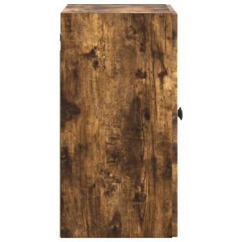 Wandschrank 59 x 31 x 60 cm Holzwerkstoff Räuchereiche