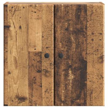 Wandschrank 59 x 31 x 60 cm Holzwerkstoff Altholz