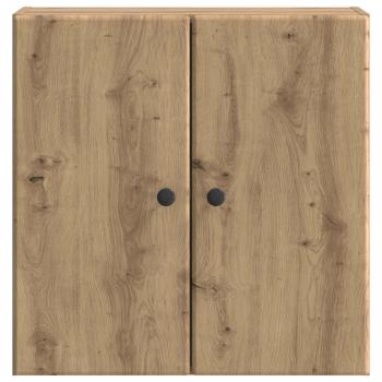 Wandschrank 59 x 31 x 60 cm Holzwerkstoff Artisan-Eiche