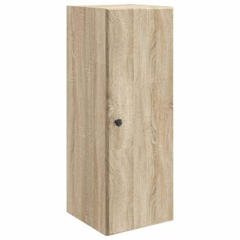 Wandschrank 33 x 34,5 x 90 cm Holzwerkstoff Sonoma-Eiche