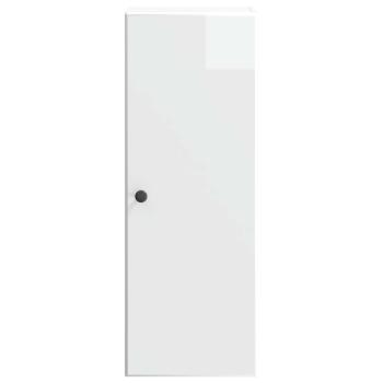Wandschrank 33 x 34,5 x 90 cm Holzwerkstoff Hochglanz Weiß