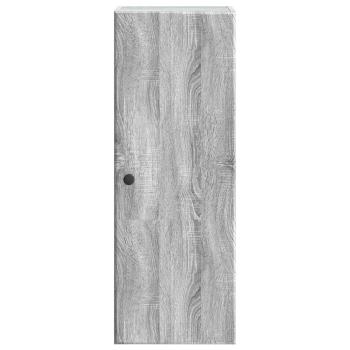 Wandschrank 33 x 34,5 x 90 cm Holzwerkstoff Sonoma-Grau