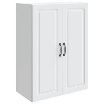 Wandschrank 66 x 34,5 x 90 cm Holzwerkstoff Weiß