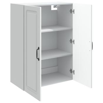 Wandschrank 66 x 34,5 x 90 cm Holzwerkstoff Weiß