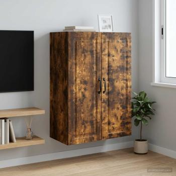 ARDEBO.de - Wandschrank 66 x 34,5 x 90 cm Holzwerkstoff Räuchereiche