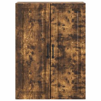 Wandschrank 66 x 34,5 x 90 cm Holzwerkstoff Räuchereiche