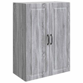 Wandschrank 66 x 34,5 x 90 cm Holzwerkstoff Sonoma-Grau