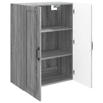 Wandschrank 66 x 34,5 x 90 cm Holzwerkstoff Sonoma-Grau