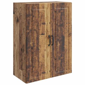 Wandschrank 66 x 34,5 x 90 cm Holzwerkstoff Altholz