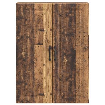Wandschrank 66 x 34,5 x 90 cm Holzwerkstoff Altholz