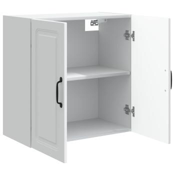 Wandschrank 59 x 31 x 60 cm Holzwerkstoff Weiß