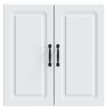 Wandschrank 59 x 31 x 60 cm Holzwerkstoff Weiß