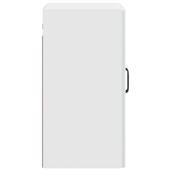 Wandschrank 59 x 31 x 60 cm Holzwerkstoff Weiß