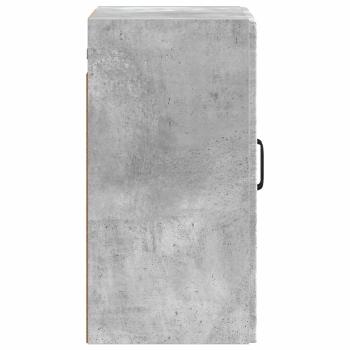 Wandschrank 59 x 31 x 60 cm Holzwerkstoff Betongrau