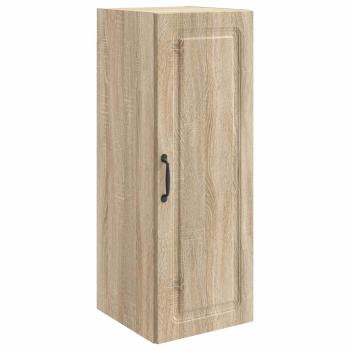 Wandschrank 33 x 34,5 x 90 cm Holzwerkstoff Sonoma-Eiche