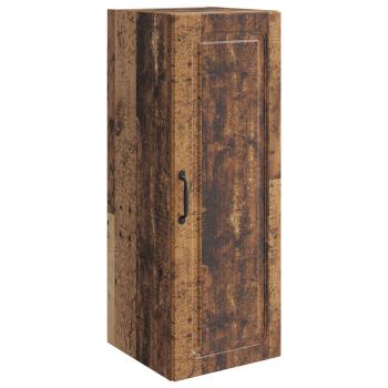 Wandschrank 33 x 34,5 x 90 cm Holzwerkstoff Altholz