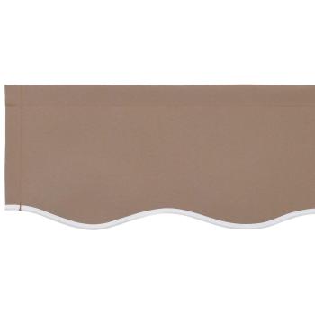 Ersatzvolant für Markise für 4 m Taupe Polyester