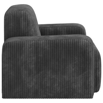 Sessel Dunkelgrau Cord