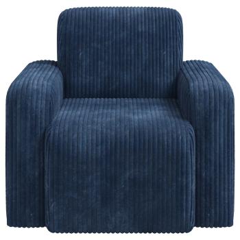 Sessel Marineblau Cord