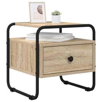 Nachttisch Sonoma-Eiche 40 x 39,5 x 40 cm Holzwerkstoff