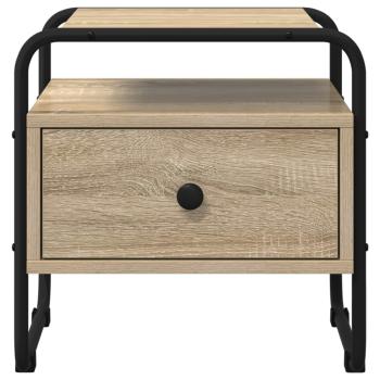 Nachttisch Sonoma-Eiche 40 x 39,5 x 40 cm Holzwerkstoff
