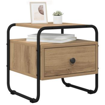 Nachttisch Artisan-Eiche 40 x 39,5 x 40 cm Holzwerkstoff