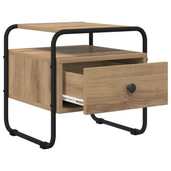 Nachttisch Artisan-Eiche 40 x 39,5 x 40 cm Holzwerkstoff