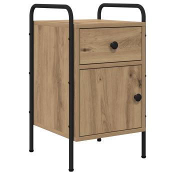ARDEBO.de - Nachttisch Artisan-Eiche 35 x 36,5 x 61 cm Holzwerkstoff