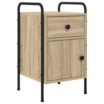 ARDEBO.de - Nachttisch Sonoma-Eiche 35 x 36,5 x 61 cm Holzwerkstoff