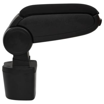 Auto-Armlehne für NISSAN JUKE (ab 2010) Schwarz 14,5x31,5x(30?48) cm ABS