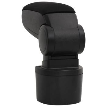Auto-Armlehne für NISSAN JUKE (ab 2010) Schwarz 14,5x31,5x(30?48) cm ABS