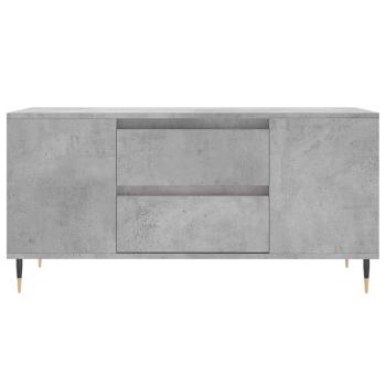 Couchtisch Betongrau 102x44,5x50 cm Holzwerkstoff