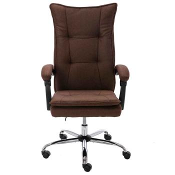 Bürostuhl Braun Stoff