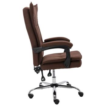 Bürostuhl Braun Stoff