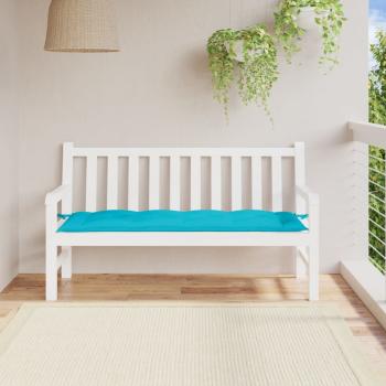 ARDEBO.de - Gartenbank-Auflage Türkis 150x50x7 cm Oxford-Gewebe