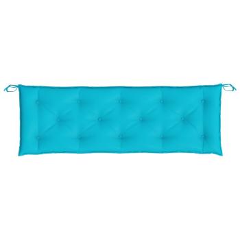 Gartenbank-Auflage Türkis 150x50x7 cm Oxford-Gewebe