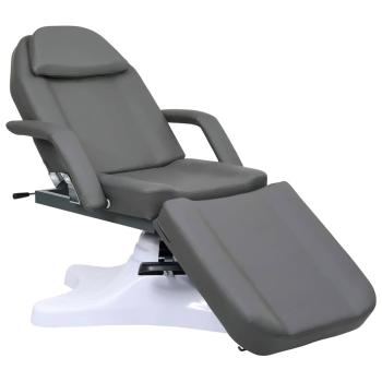 ARDEBO.de - Massagetisch Grau 180x62x(86,5-118) cm