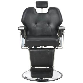 Friseurstuhl Schwarz 72×68×98 cm Kunstleder