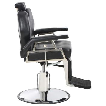 Friseurstuhl Schwarz 72×68×98 cm Kunstleder